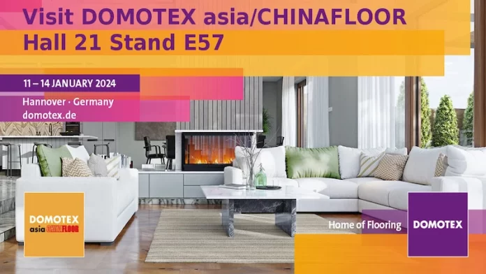 Meet us at DOMOTEX Hannover for the Latest News on Asian Flooring Market